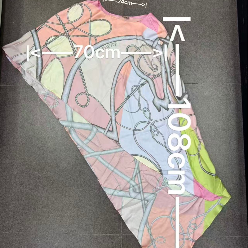 Hermes 絲綢女裝上衣-5