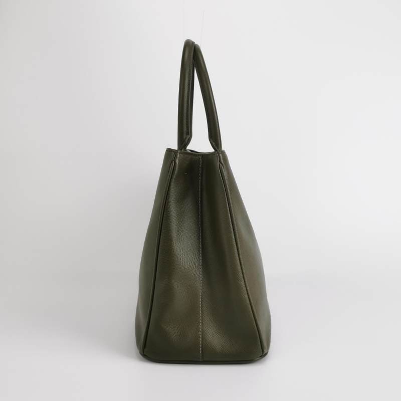 Prada Galleria 殺手包 大號 牛皮 拼色 三角 標誌 斜挎包 單肩包-2