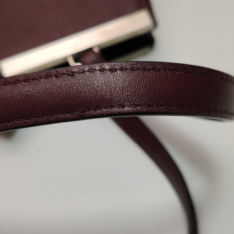 Fendi 3Jours 牛皮 拼色 金屬 框架 單肩包-11