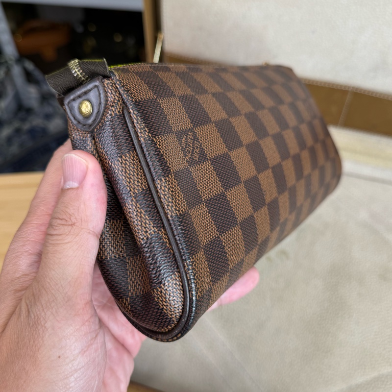 Louis Vuitton 棋盤格Eva Damier晚宴鏈包/腋下包🤎-7