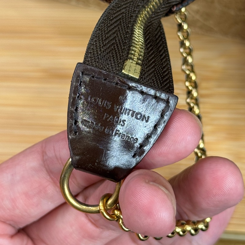 Louis Vuitton 棋盤格Eva Damier晚宴鏈包/腋下包🤎-11