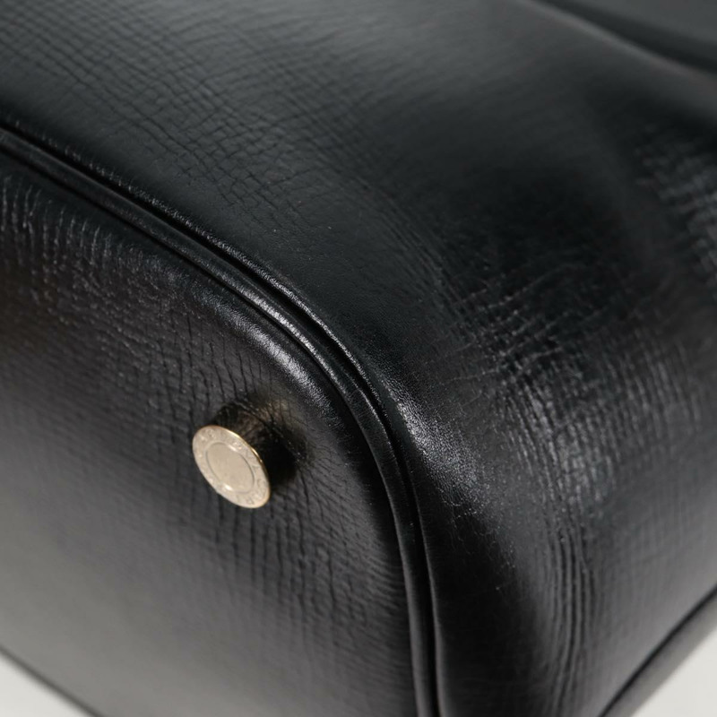 【日本直送】寶格麗手提包皮革兩用包黑金色正品 133425-17