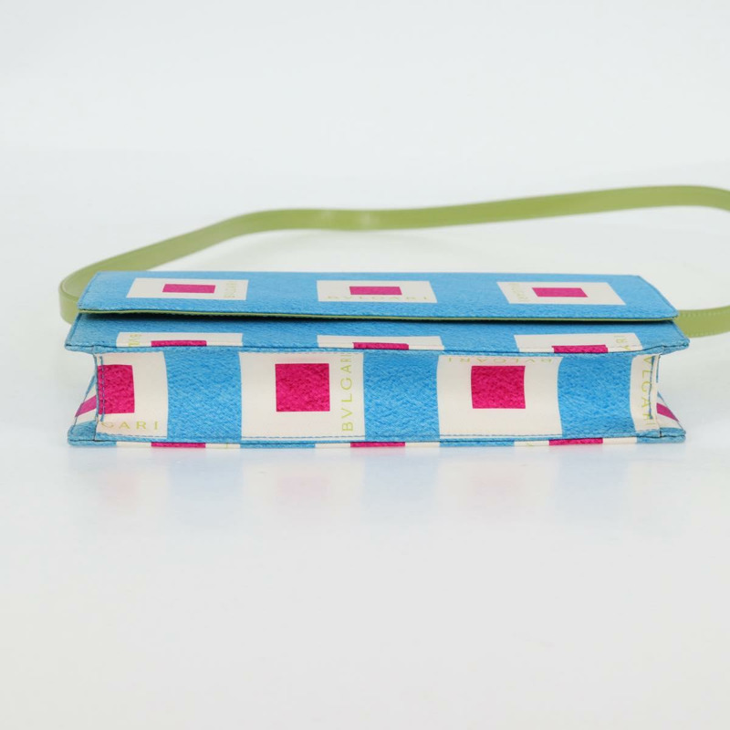 【日本直送】寶格麗肩背包帆布藍正品 bs28540V-6