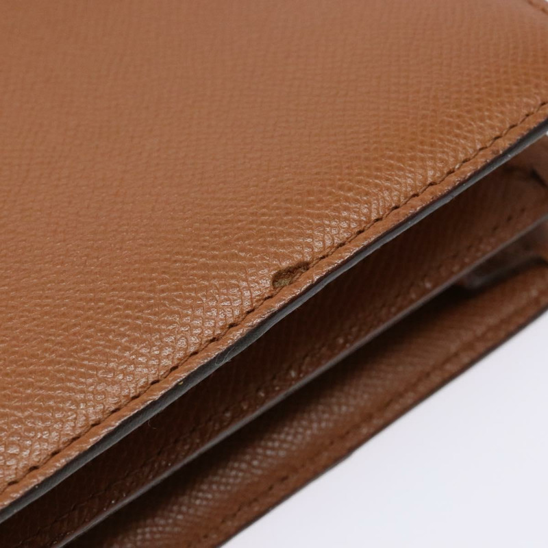 【日本直送】寶格麗手提包 皮革 棕金色 正品 138226-8