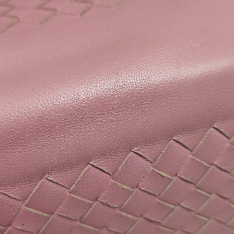 Bottega Veneta 羊皮 純色 編織 斜背包 單肩包-12