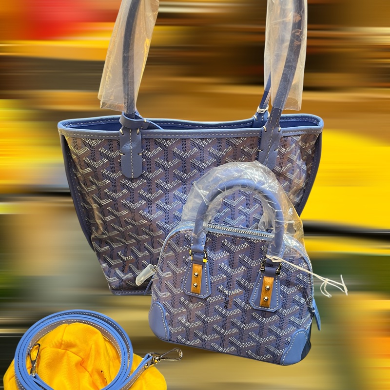 Goyard 2025限量版 Vendome Nano bag Iris 鳶尾紫 有長肩帶-4