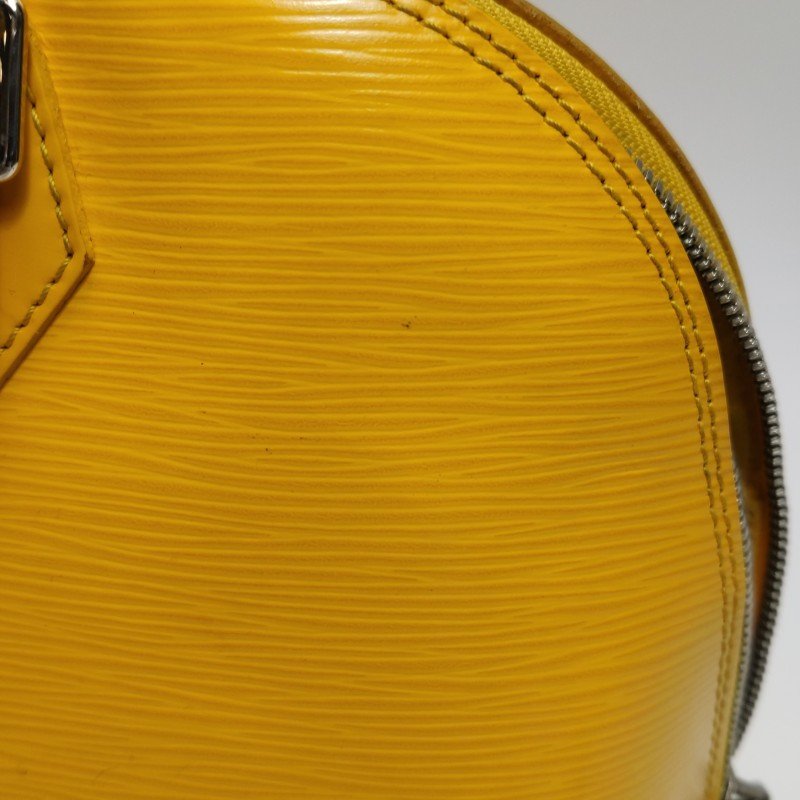 Louis Vuitton (LV) Alma 小號 牛皮 純色 水波紋 貝殼包 手提包-13