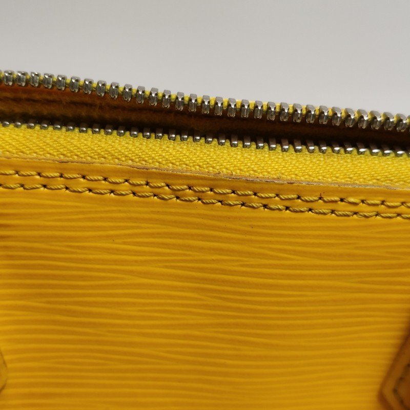 Louis Vuitton (LV) Alma 小號 牛皮 純色 水波紋 貝殼包 手提包-19