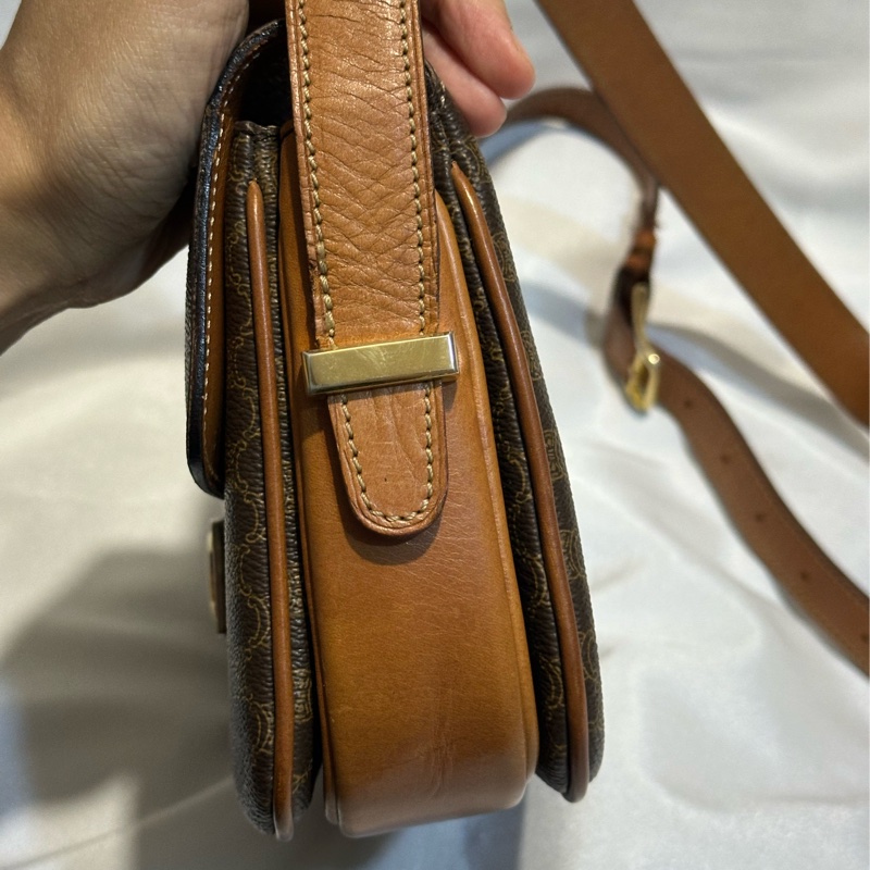 Celine vintage bag凱旋扣-9