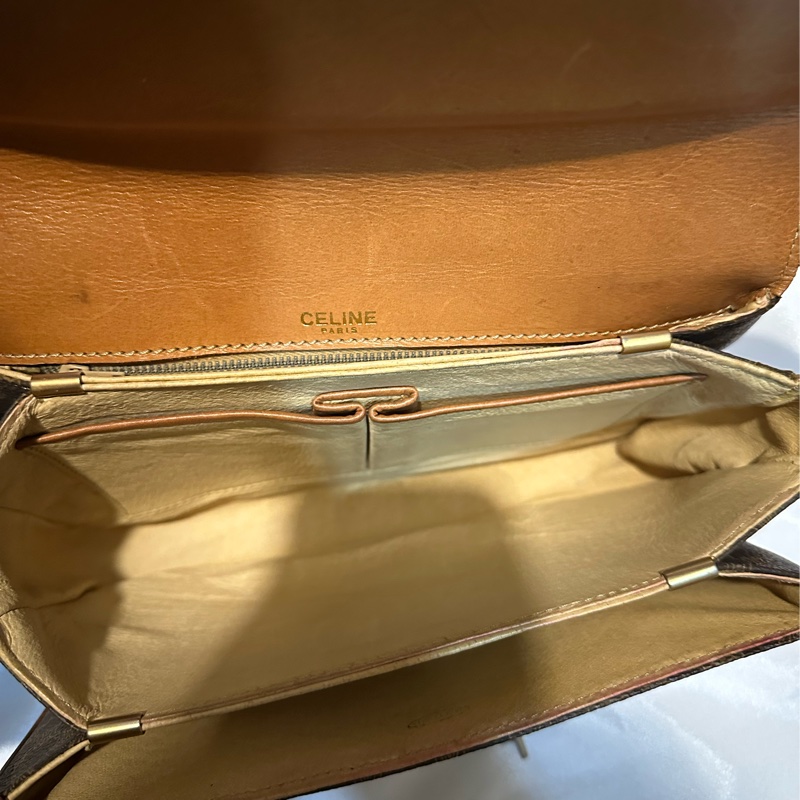 Celine vintage bag凱旋扣-25