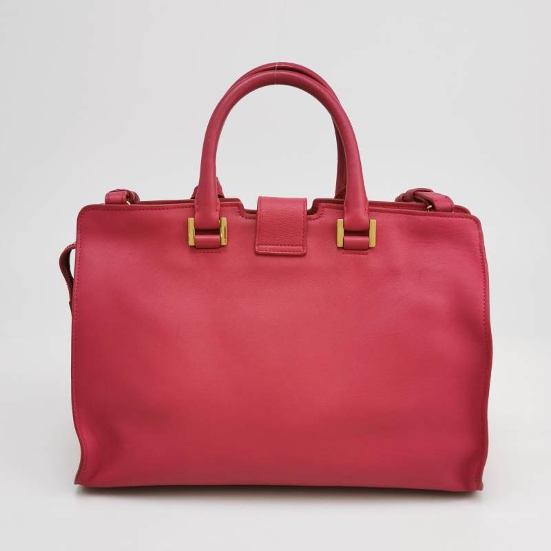 Saint Laurent Y-Ligne 小號 牛皮 純色 Y字 扣環 斜背包-4