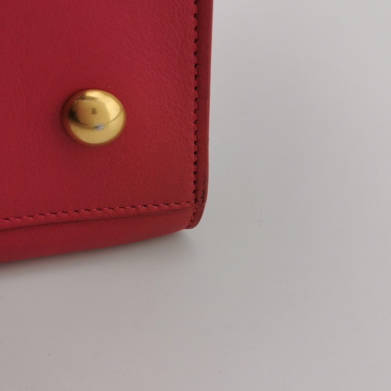 Saint Laurent Y-Ligne 小號 牛皮 純色 Y字 扣環 斜背包-14