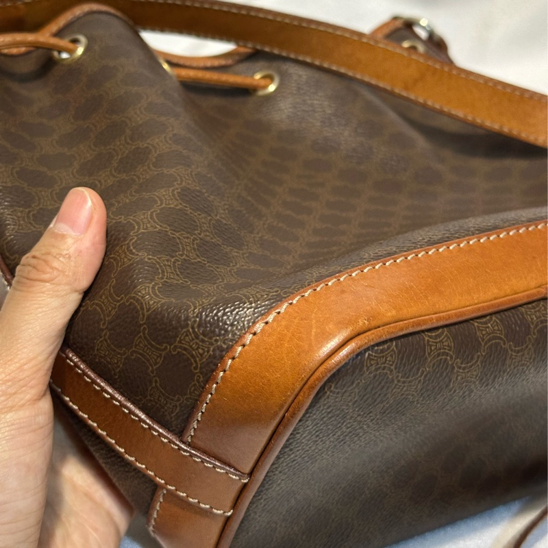 Celine vintage bucket bag水桶包-8