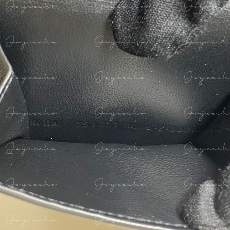 『全新閒置』balenciaga巴黎世家 壓印logo三折mini短夾-21