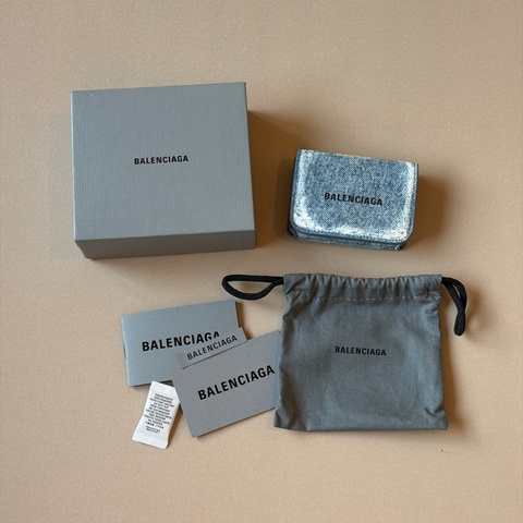 914intheair精品代購『近全新閒置』balenciaga巴黎世家牛仔三折mini短夾