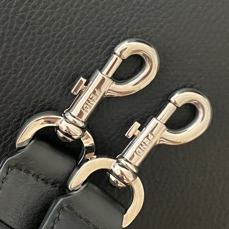 Fendi by the way 黑銀 兩用 手提斜背包-27