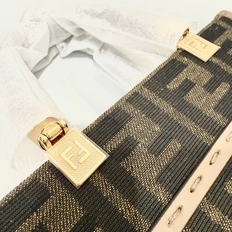 FENDI mini Sunshine 手提斜背包-13