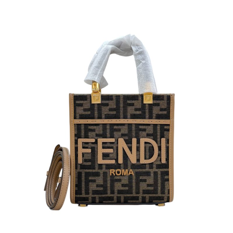 FENDI  mini Sunshine 手提斜背包-0