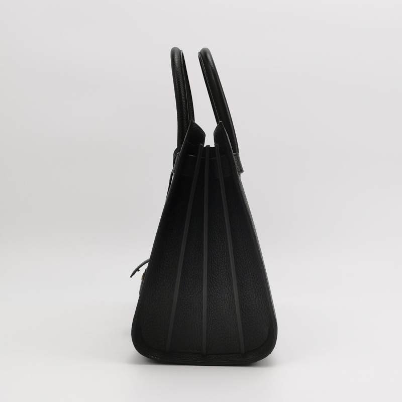 Saint Laurent Sac de Jour 小號 牛皮 純色 字母 標誌 風琴包 手提包-2