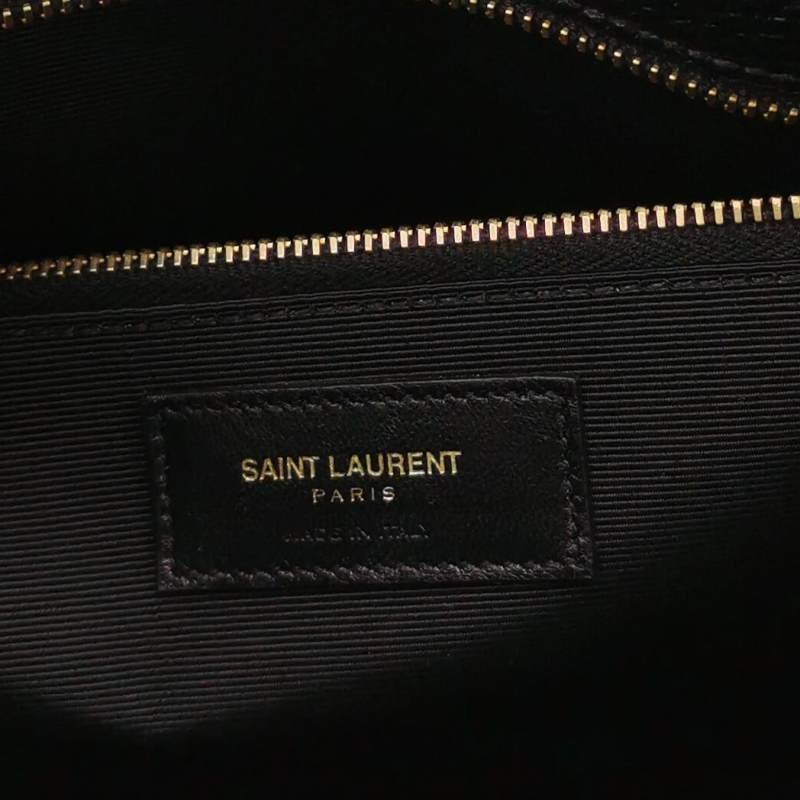 Saint Laurent Sac de Jour 小號 牛皮 純色 字母 標誌 風琴包 手提包-7