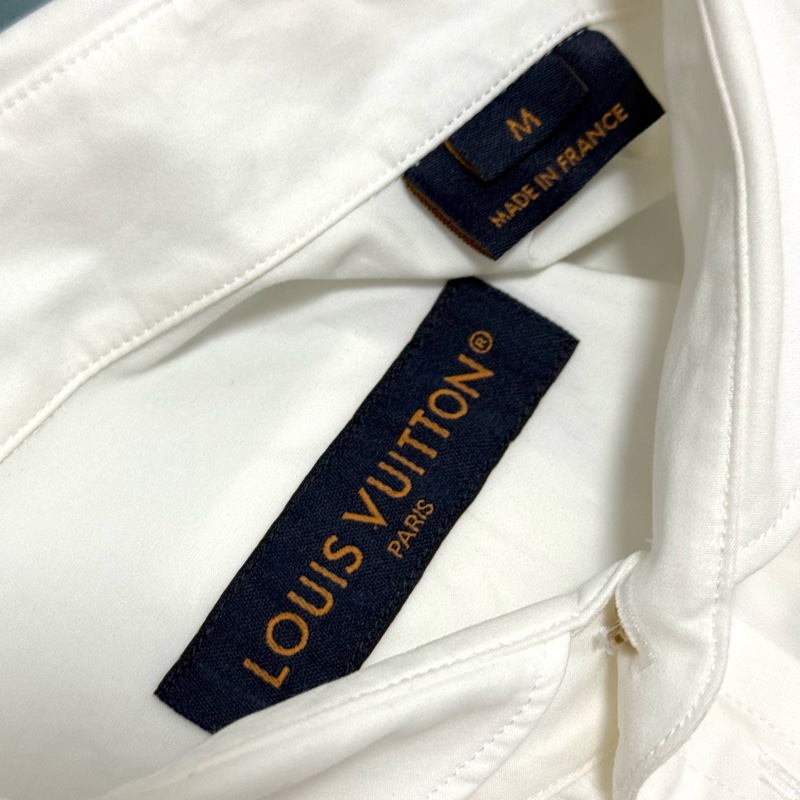 Louis Vuitton shirt with pearl buttons M 襯衫-4