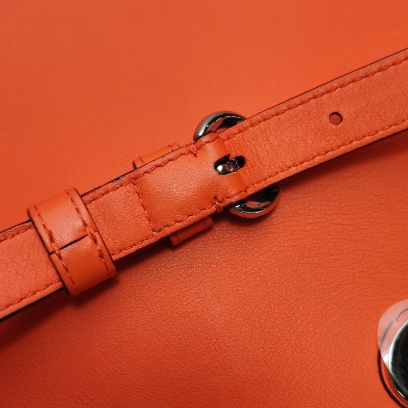 Dior Diorissimo 大號 牛皮 純色 Dior 字母 吊飾 斜挎包 單肩包-15