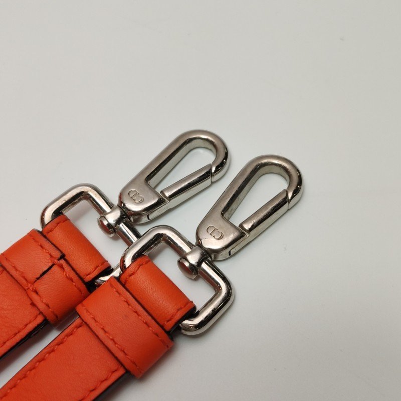 Dior Diorissimo 大號 牛皮 純色 Dior 字母 吊飾 斜挎包 單肩包-19