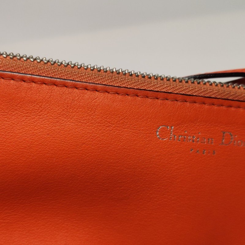 Dior Diorissimo 大號 牛皮 純色 Dior 字母 吊飾 斜挎包 單肩包-30