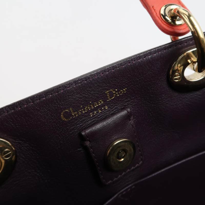 Dior Diorissimo 大號 牛皮 純色 Dior 字母 吊飾 手提包-7