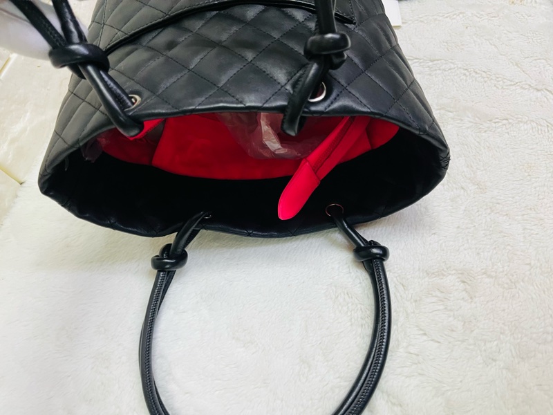 Chanel黑白康鹏菜籃子-24