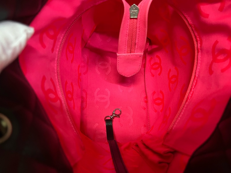 Chanel黑白康鹏菜籃子-29