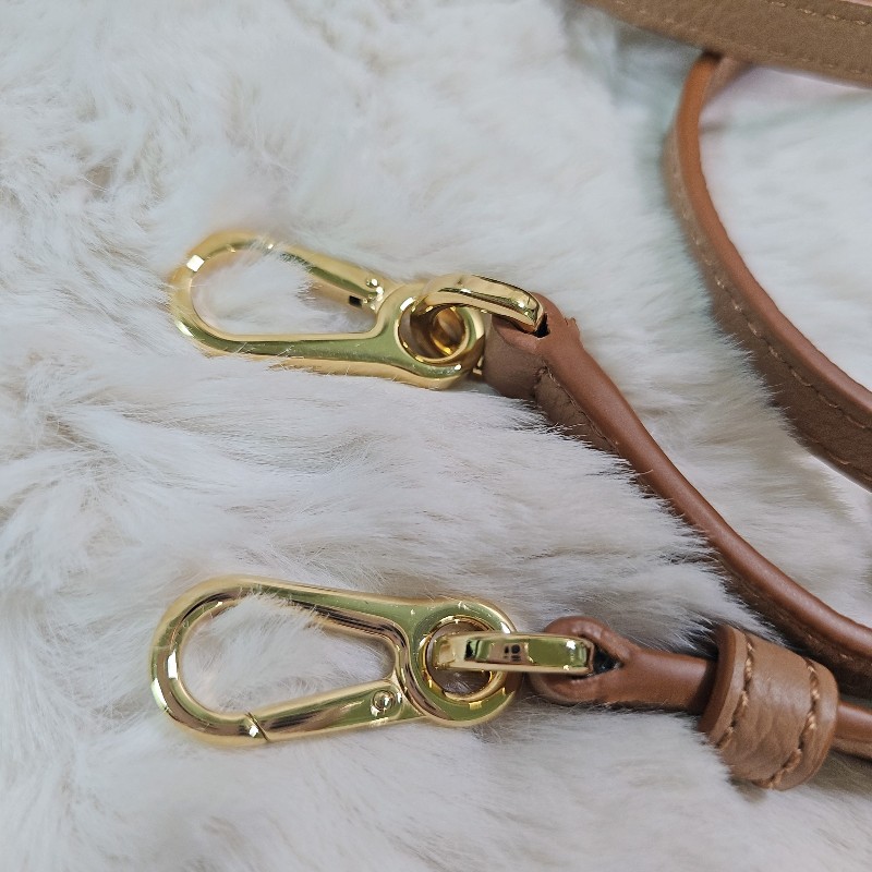 全新 Loewe Puzzle Mini 輕巧幾何包｜奶茶棕｜小牛皮手提包-10