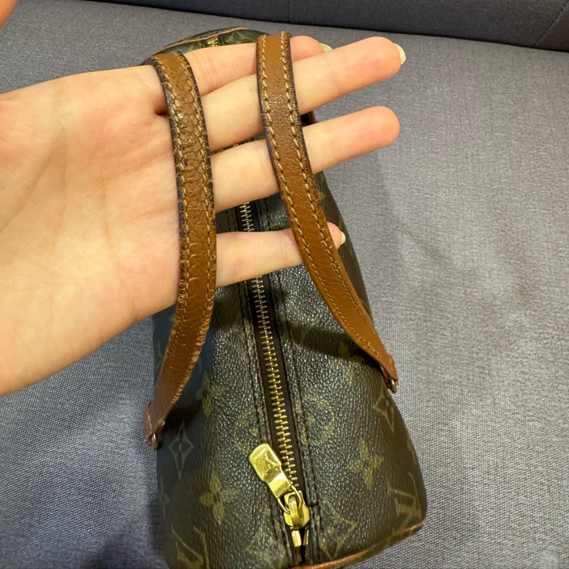 二手古著 LV 路易威登 二手圓筒包 26cm vintage 巴比龍-6