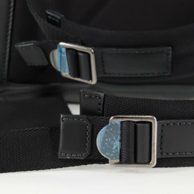 【日本直送】BURBERRY Nova 格紋背包 PVC 黑色 正品 BA4518-8