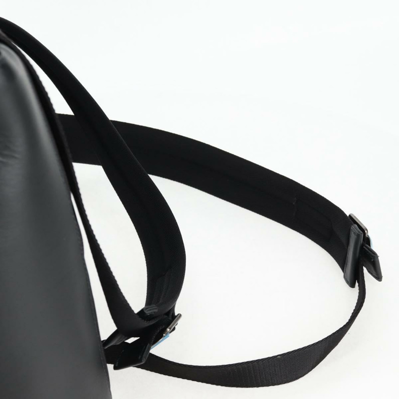 【日本直送】BURBERRY Nova 格紋背包 PVC 黑色 正品 BA4518-13