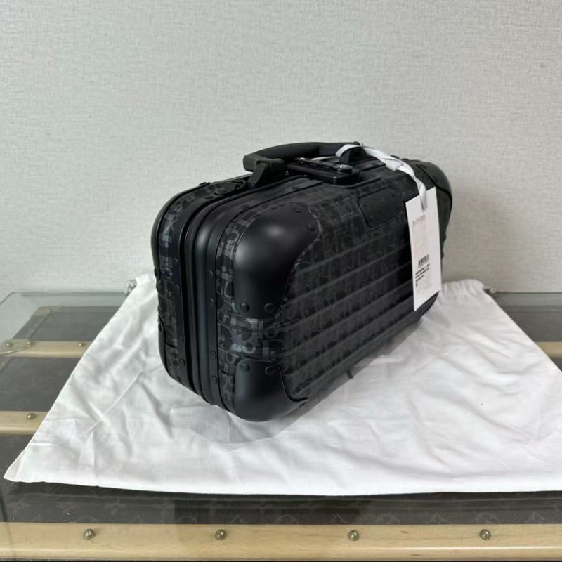 ✨DIOR/ Rimowa聯名款老花行李箱化妝箱 37*24*16 全新閒置 配件塵袋吊牌-1
