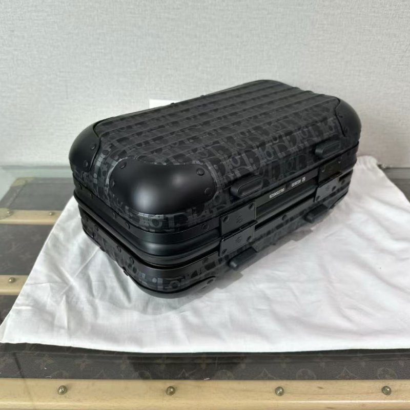 ✨DIOR/ Rimowa聯名款老花行李箱化妝箱 37*24*16 全新閒置 配件塵袋吊牌-2