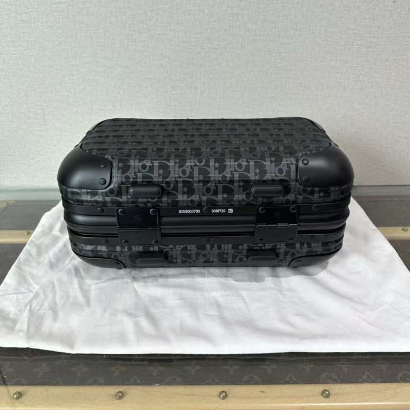 ✨DIOR/ Rimowa聯名款老花行李箱化妝箱 37*24*16 全新閒置 配件塵袋吊牌-3