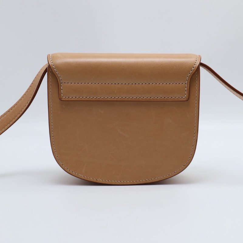 YSL Kaia馬鞍包 - mini奶茶金-1