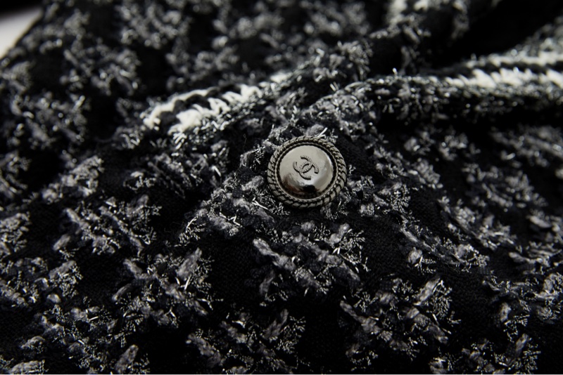 ❤️ CHANEL 氣質千鳥格紋經典外套-8