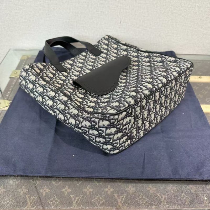 ✨DIOR 老花homme tote手提肩背斜背包 30*32*10 98新配件塵袋-2