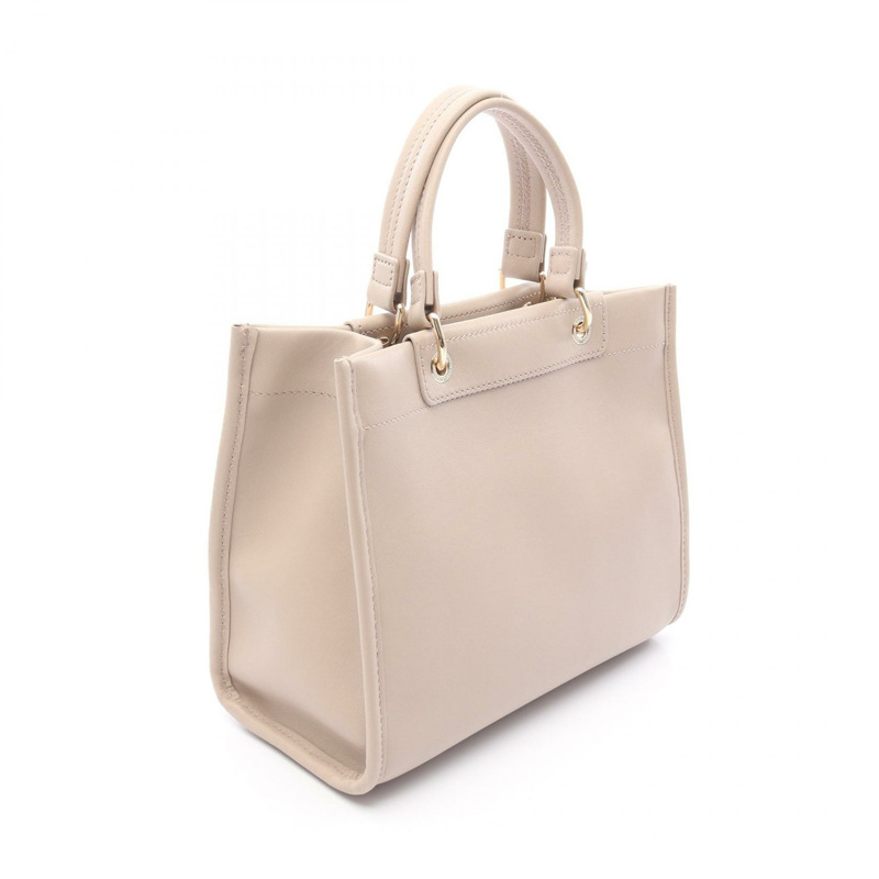 Longchamp Cabas S 頂部手柄單肩包 10309HGO266 皮革米色全新-1