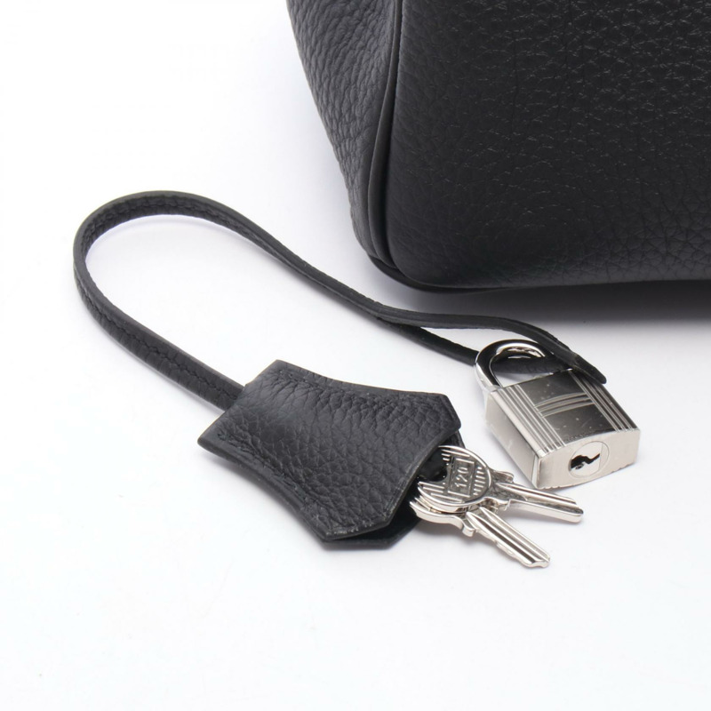 愛馬仕 Birkin 30 手提包 030520CK Togo 皮革 黑色 二手 女士 K SHW-4