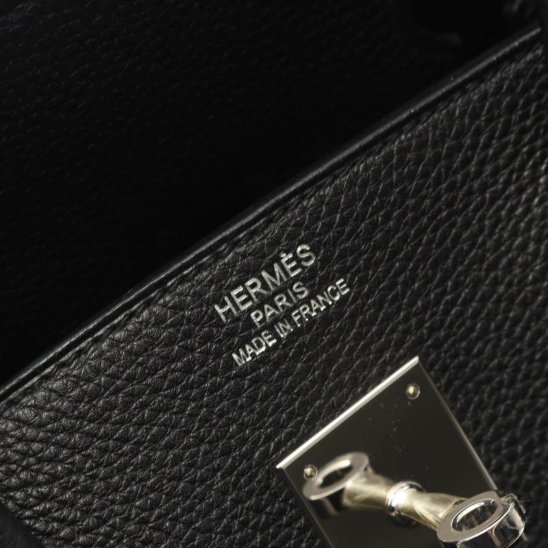 HERMES Birkin 35 手提包 Togo 皮革 黑色 二手 女士 M SHW-3