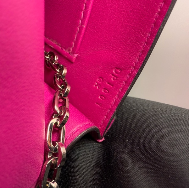 HERMES愛馬仕 Verrou 銀扣 南非鴕鳥皮 斜挎單肩包 迷你 女款 L4 Rose Bubblegum-10