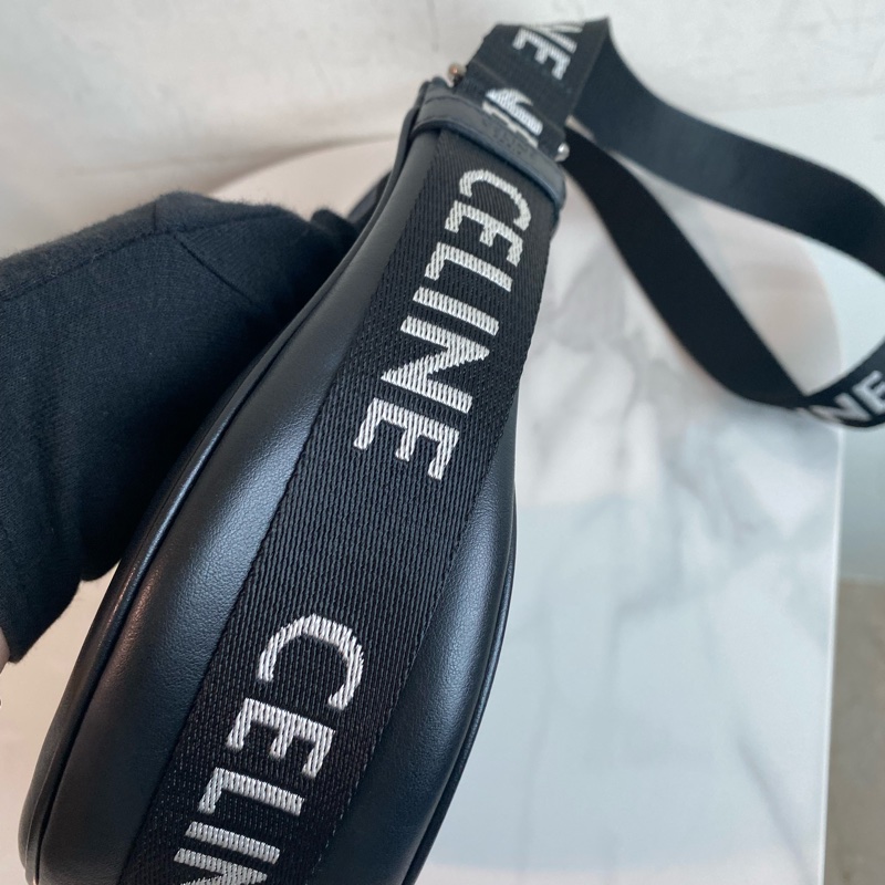 Celine 黑色Ava腋下包-9