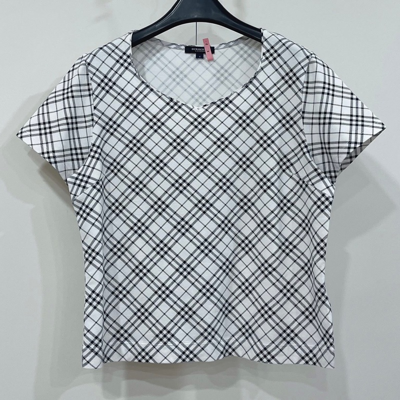 Burberry 倫敦 超彈格紋上衣-0