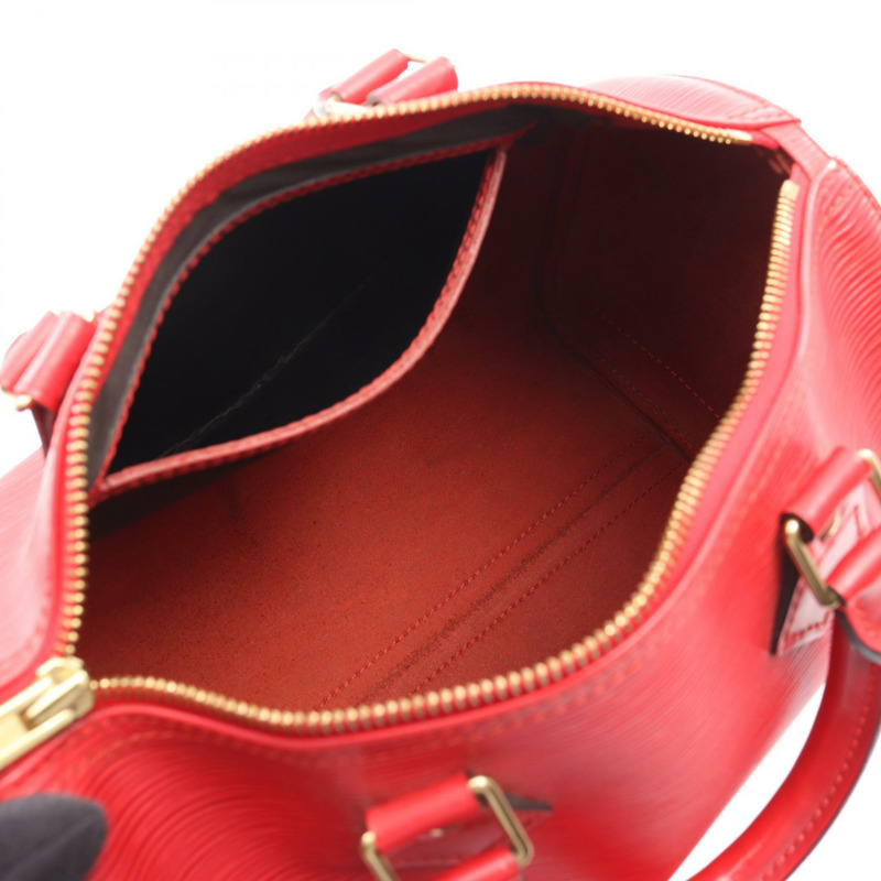 路易威登 Speedy 25 手提包 M43017 Epi 皮革 卡斯蒂利亞紅 二手 女士 LV-2