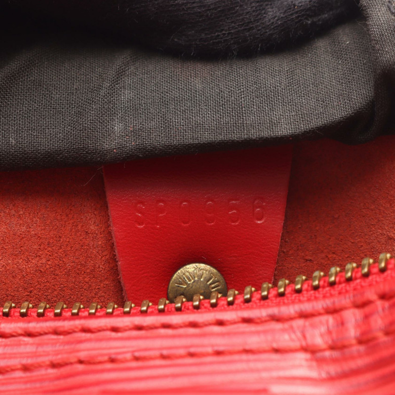 路易威登 Speedy 25 手提包 M43017 Epi 皮革 卡斯蒂利亞紅 二手 女士 LV-4