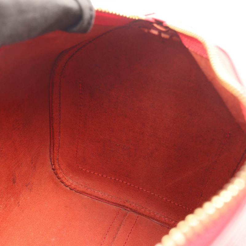 路易威登 Speedy 25 手提包 M43017 Epi 皮革 卡斯蒂利亞紅 二手 女士 LV-6